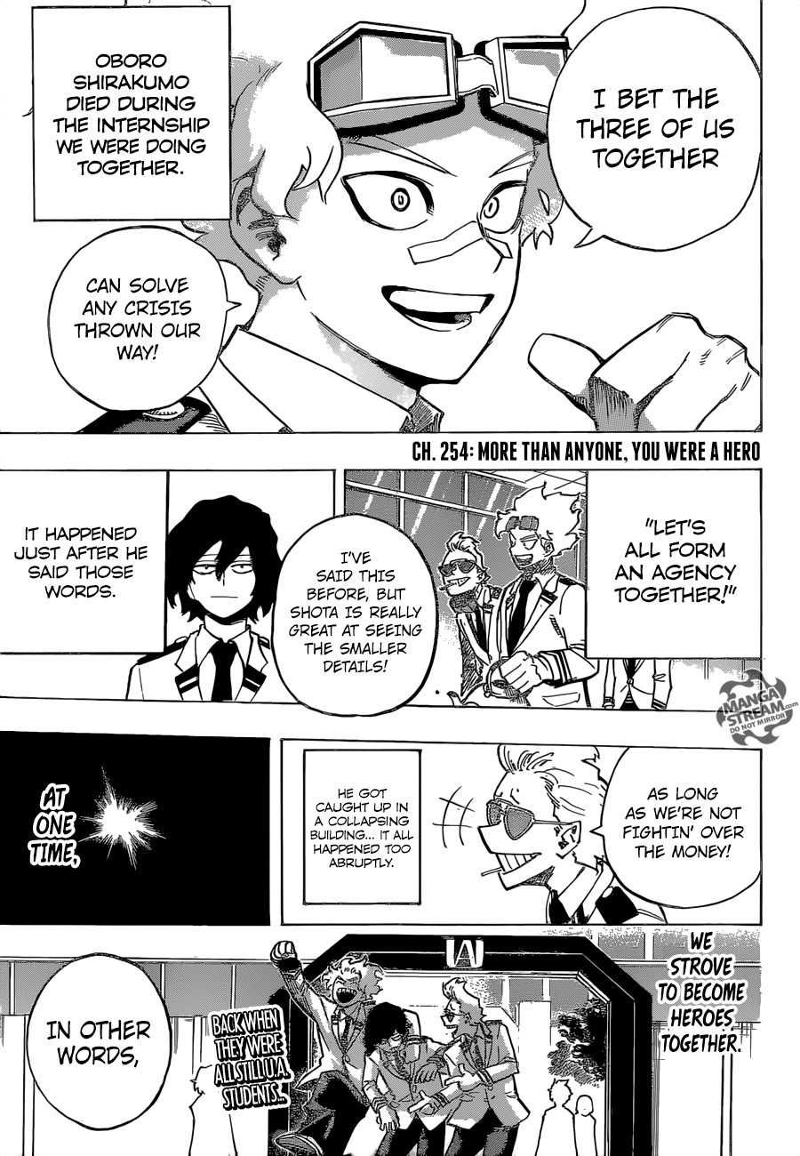 Boku no Hero Academia Chapter 254 4